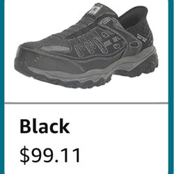 Skechers Mens Hands Free Slip-ins Cankton-Faison St Black size 13