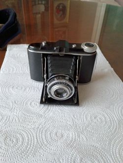Agfa isolette series 120.85mm triplett lens.from the 1950s.