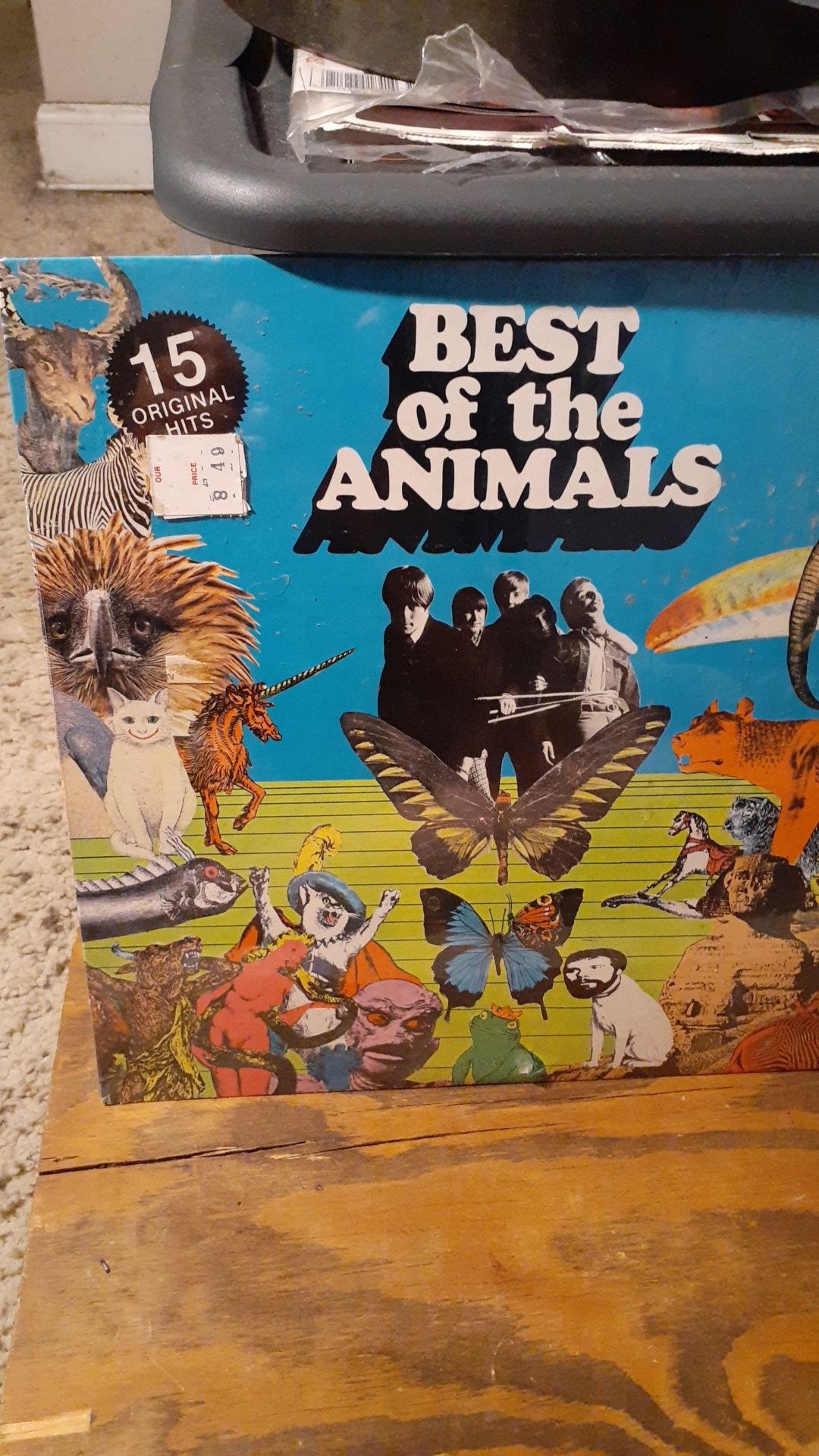 Best of the animals album in sealed plastic.