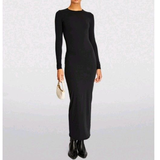 SKIMS Fits Everybody Long Sleeve Crewneck Open Back Dress XL - ohana-automobiles.fr SKIMS Fits Everybody Long Sleeve Crewneck Open Back Dress XL - ohana-automobiles.fr