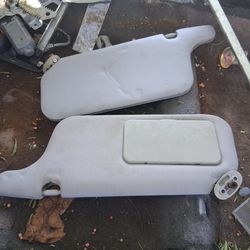 1996 to 2000 Honda civic sun visors