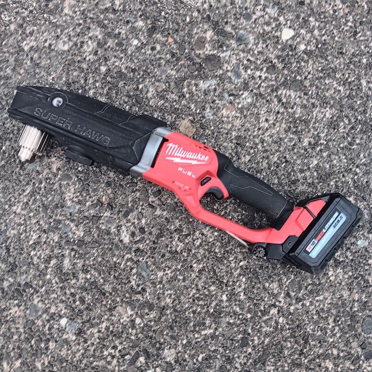 Milwaukee M18 1/2inch Right Angle Drill 8.0. Excellent Condition. Many Other Tools. For Pick Up Fremont Seattle. No Low Ball Offers Please. No Trades