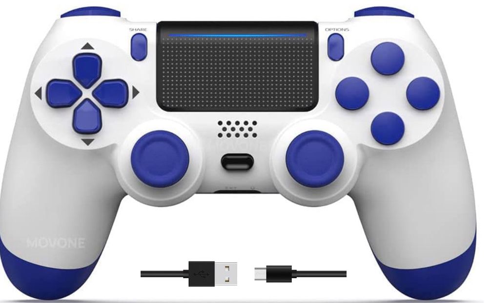 Wireless PS4 Controller Bluetooth Gamepad for PlayStation-Rechargeable