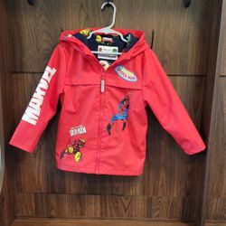 Toddler Boy Raincoat (Fleece Lined) 4/5T