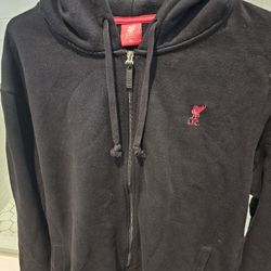 Liverpool Fc Zip through Hoody - XL Black