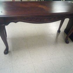 Solid Wooden Sofa Table For Sale.