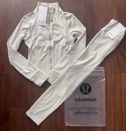 Lululemon Two-Piece Tracksuit Set White