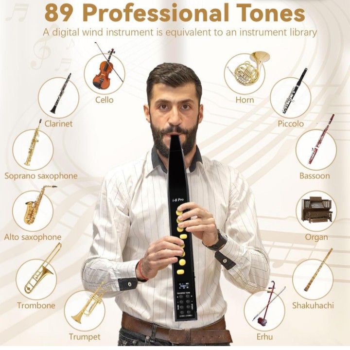 I-8 Pro INGPARTNER i8-Pro Digital Wind Instrument