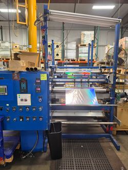 Maquina para enrollar plastico