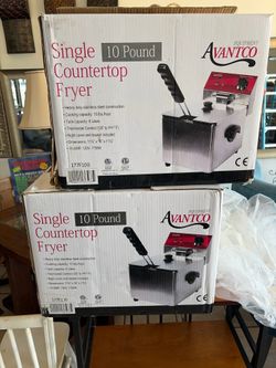 Avantco Single Counter Top Fryer