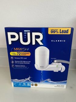 NEW- Pur faucet water filter
