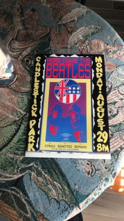 Beatles Poster 19x13