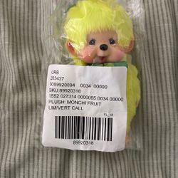 Lime Fruit Monchhichi Originally For $20
