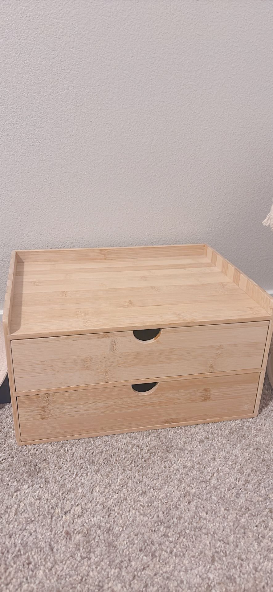 Wisuce Bamboo Desk Drawer Organizer