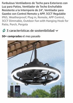 LÁMPARA VENTILADOR —FAN LAMP