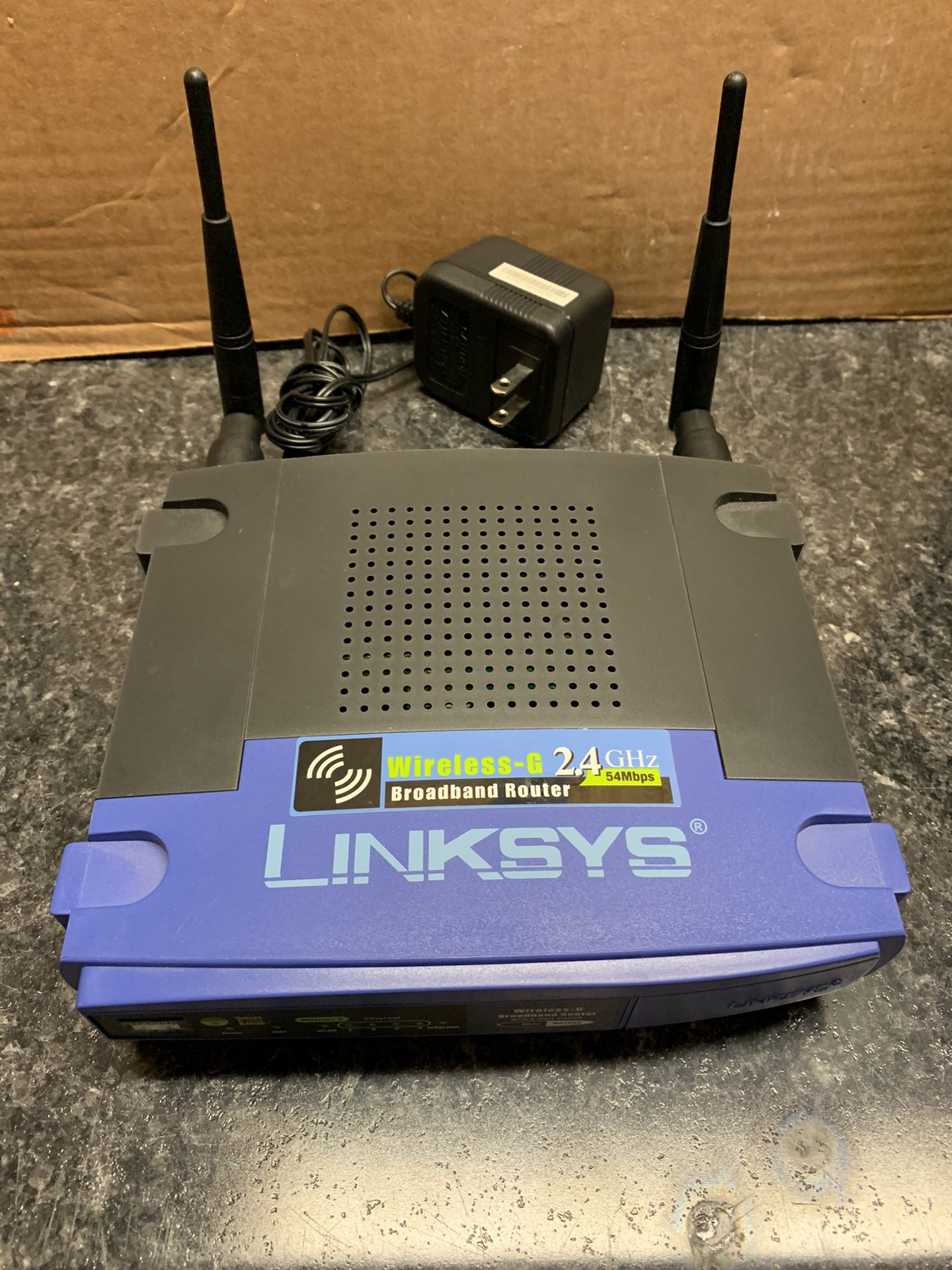 Linksys Wireless-G Router with 4 Port Switch