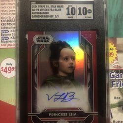 Star Wars Auto /5 - VERY RARE