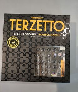 🎯 Gamewright Terzetto Head-to-Head Marble Match Strategy Game – Complete in Box