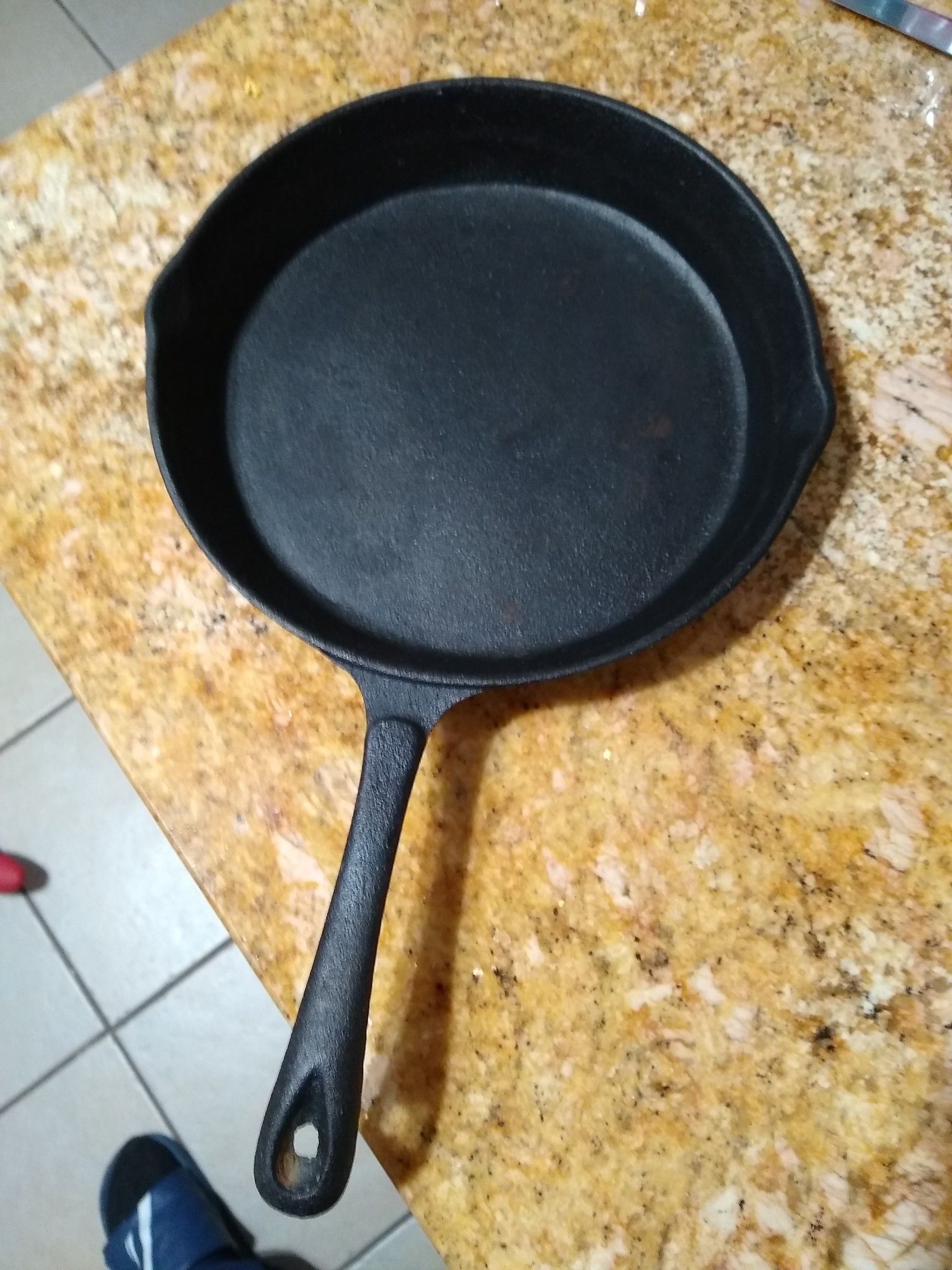 Cast Iron Pan 10", Frying, Cooking Cookware