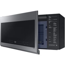 Samsung 30 In. Smart Over-the-Range Microwave, 2.1 cu.ft. Capacity, ME21DG6300SR