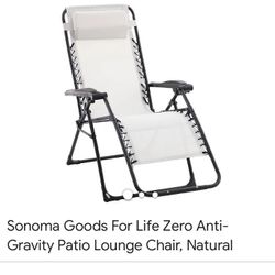 2 Anti-gravity Lounge Chairs 