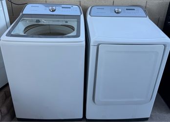 Samsung-🔥 Beautiful set washer and dryer ⚡️Electric ⚡️in excellent condition