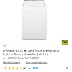 Whirlpool Washer And Dryer Set