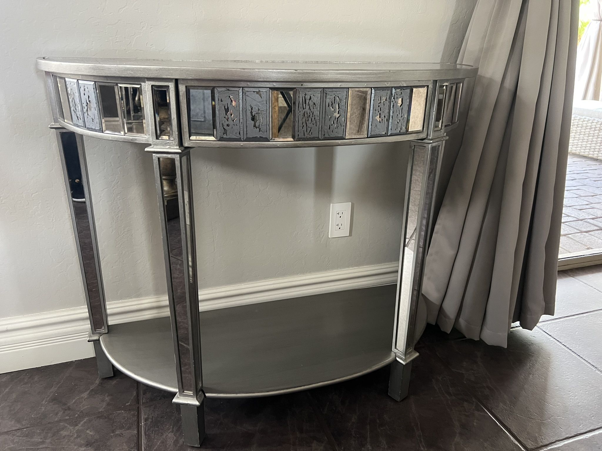 Mirrored Console Table