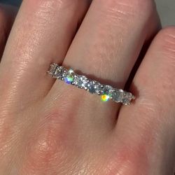 18k white gold 1.5 CTW diamond lady’s ring