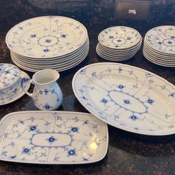 Blue China  Royal Copenhagen Denmark B&G 