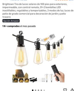 Outside lights with solar panel