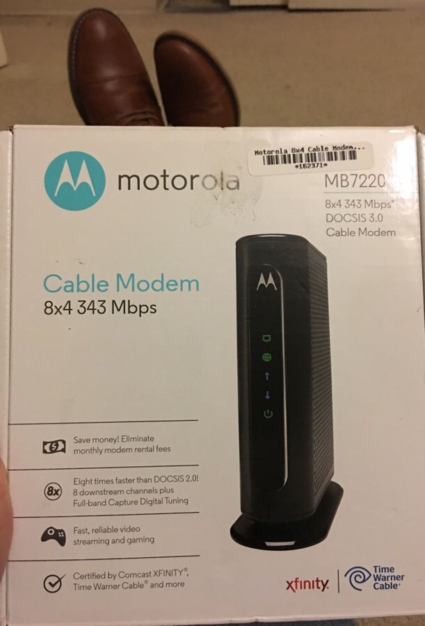 New Motorola Modem