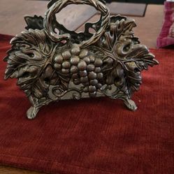 Godinger silver plate napkin holder 1994