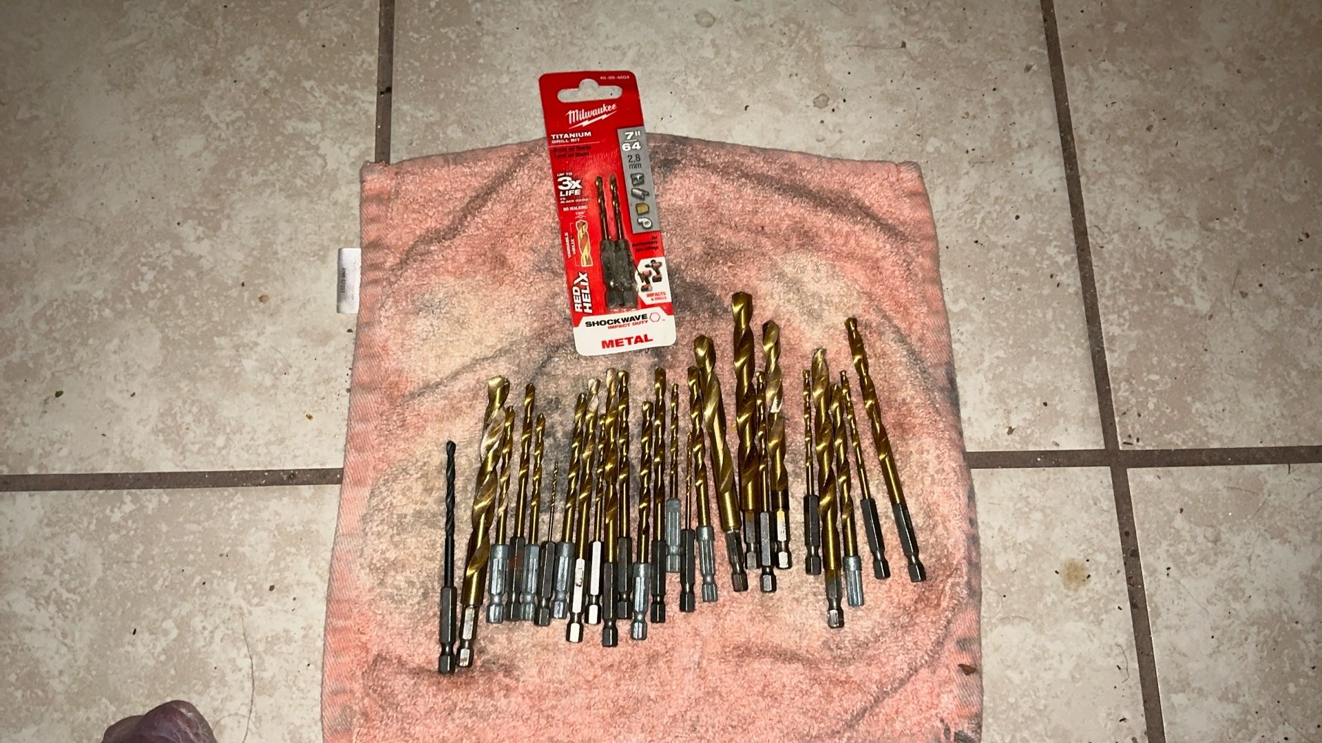 Drill Bits assorted 