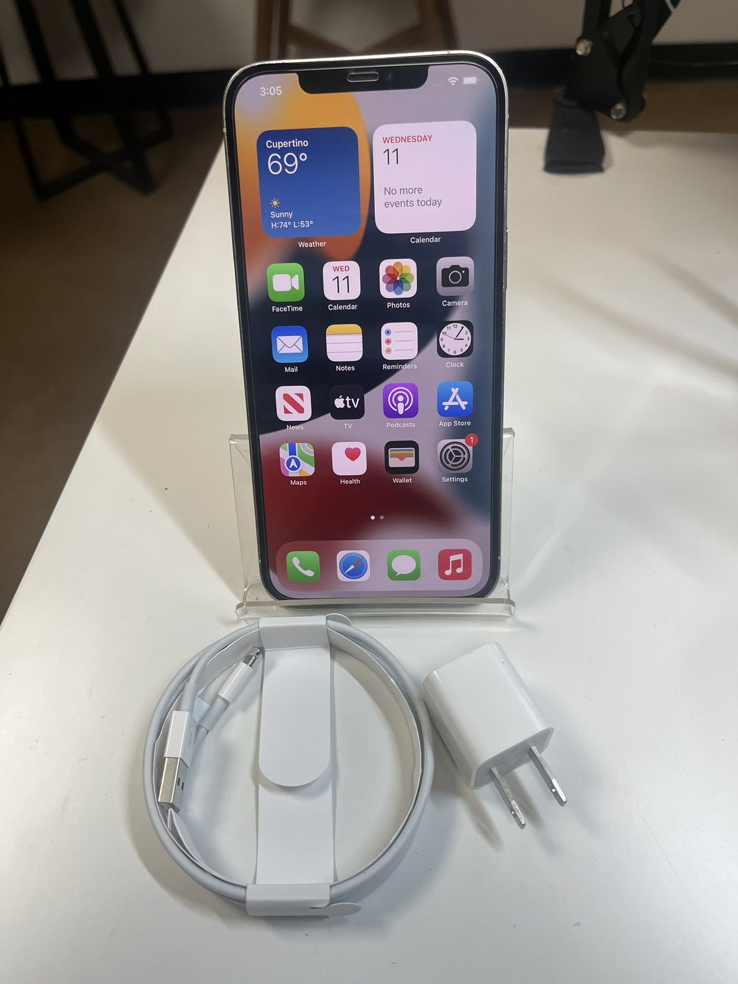 iPhone 12 Pro Max 128GB White Unlocked