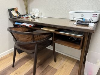 Sturdy Solid Wood Desk/chair