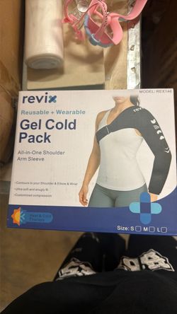 Revix Reusable Gel Cold Pack Shoulder Arm Sleeve