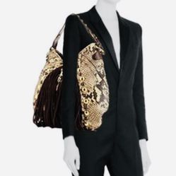 Authentic Gucci babushka bag  Exotic leather