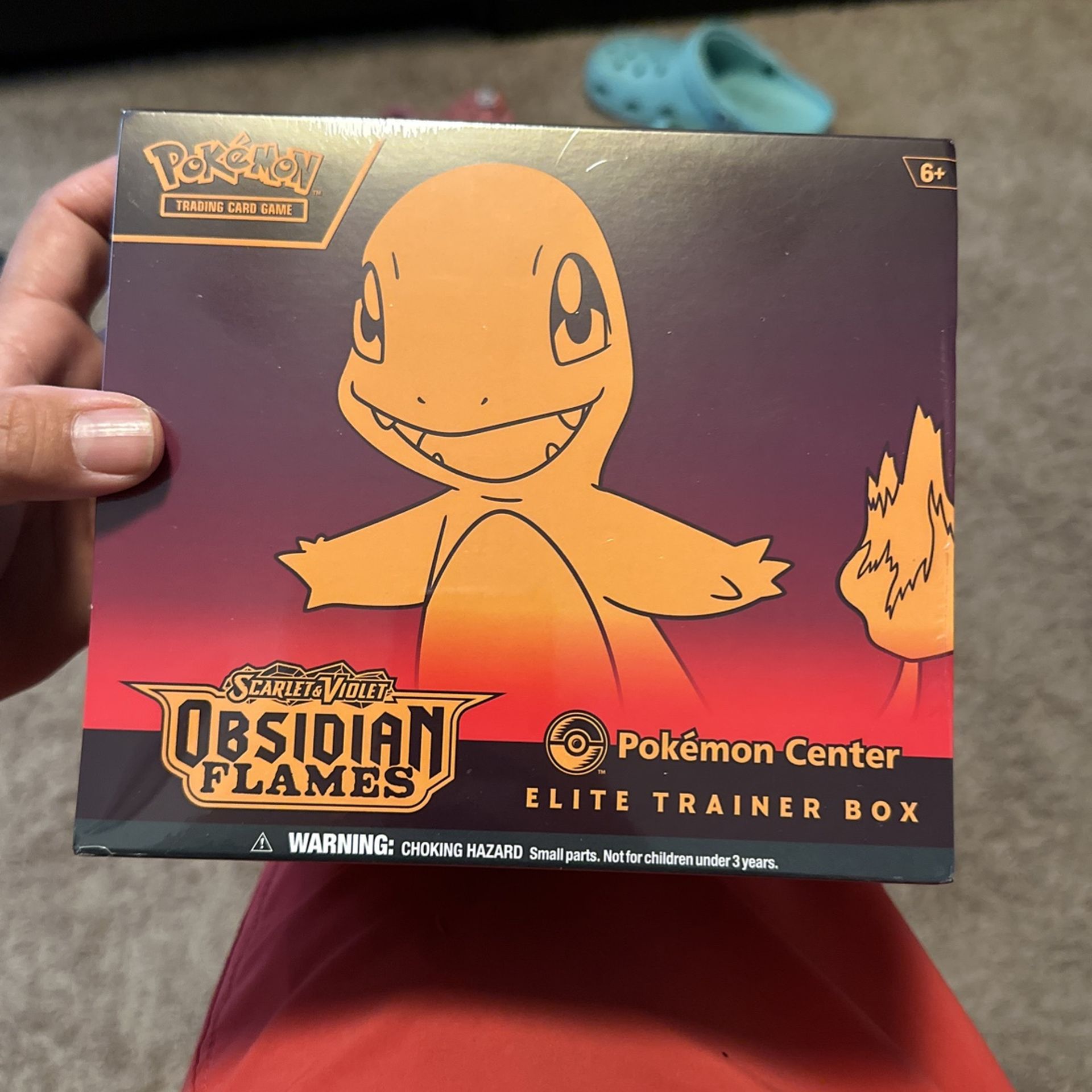  Pokemon Scarlet & Violet 3 Obsidian Flames Elite Trainer Box :  Toys & Games