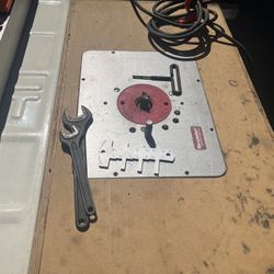 Jet Table Saw With Bosch Router