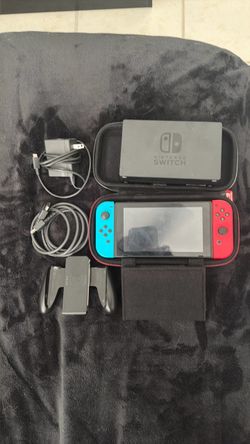 Nintendo Switch Bundle – Dock, Charger, Case & Accessories – $160 OBO