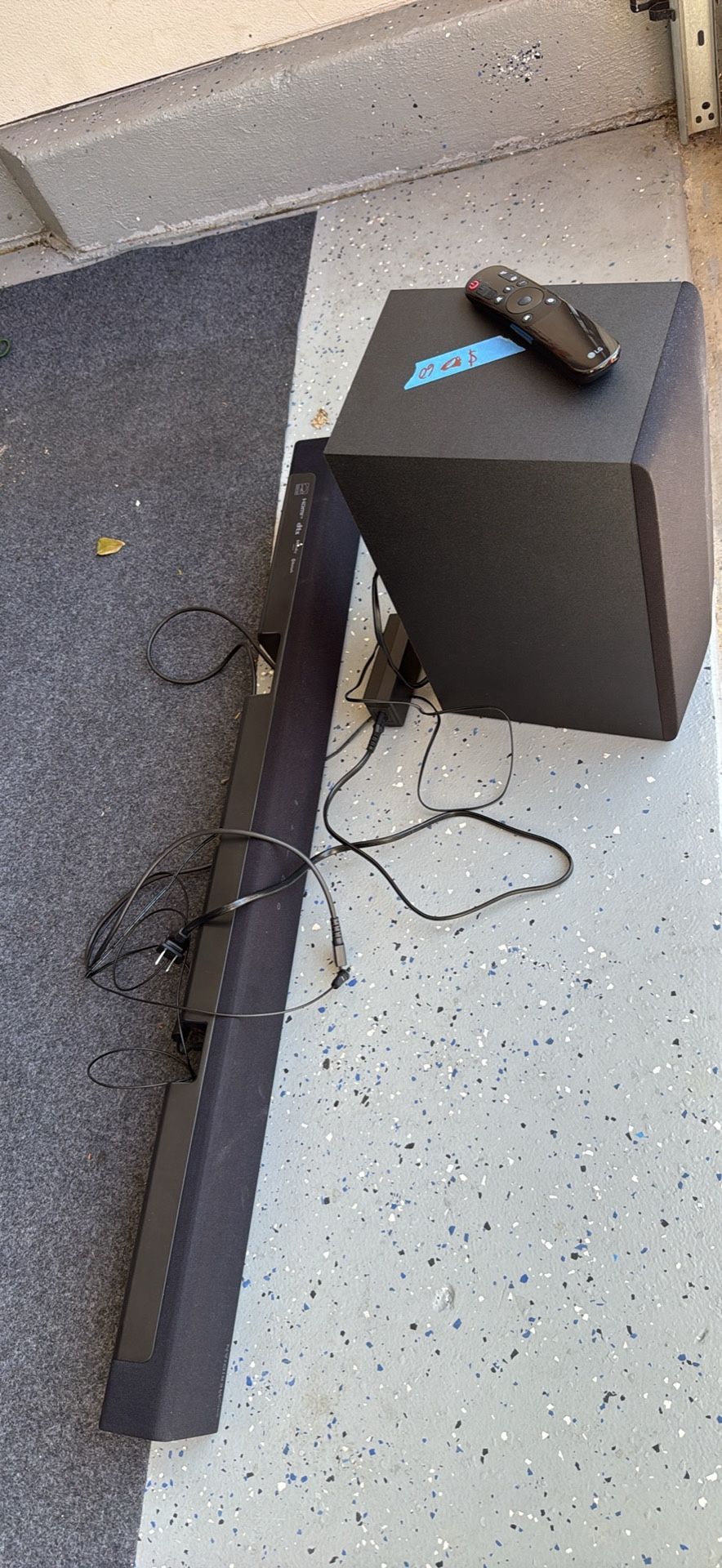LG wireless soundbar