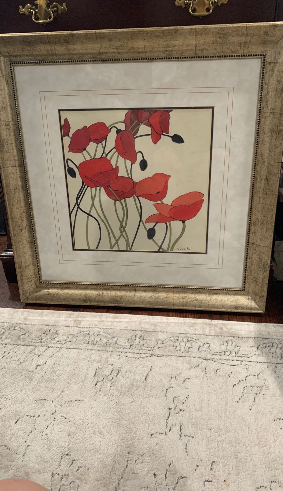 Flower picture 36x36
