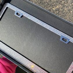 Sparkly License  Plate 