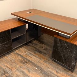 Office desk include office chair