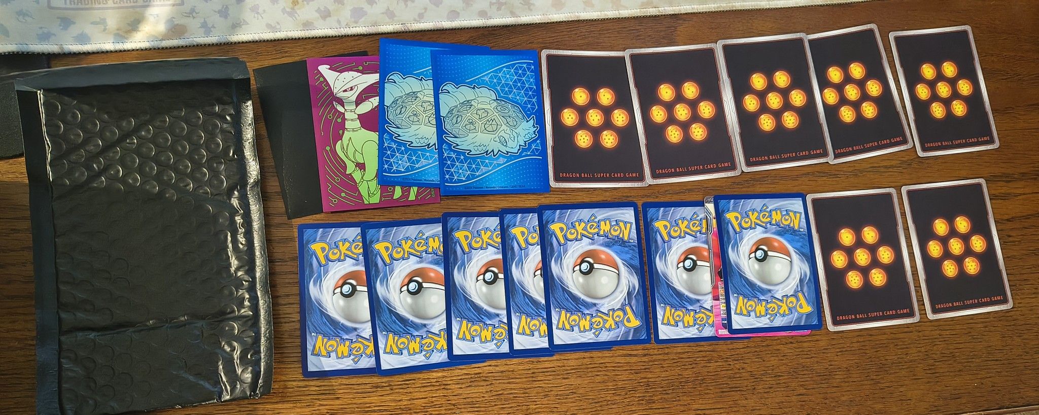 Mystery Pack Of Pokemon And Dragon Ball Z