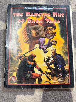AD&D 2nd Edition The Dancing Hut of Baba Yaga TSR 9471