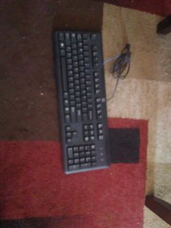 Black Keyboard, HP, Works Great, $5