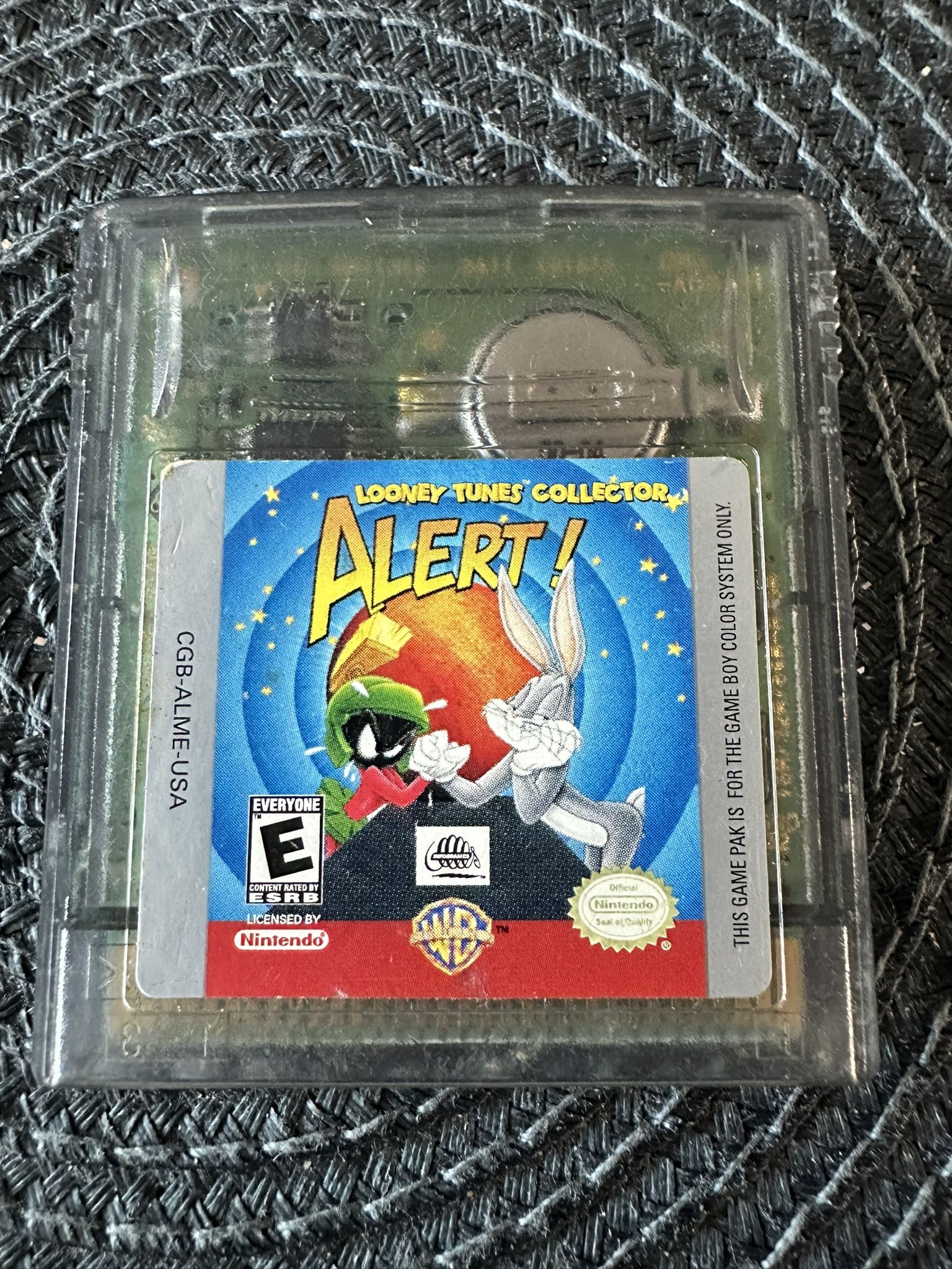 Looney Tunes Collector: Alert (Nintendo Game Boy Color, 2000) Tested