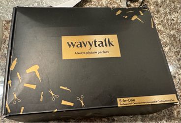 Wavytalk 5 in 1 Curling Wand Set